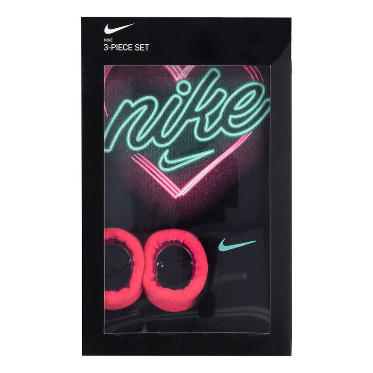 Ensemble Cadeau Neon Nike - Noir, Taille 0-6 mois