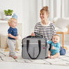 Sac à langer Duo Weekender de Skip Hop - Gris.