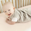 Perlimpinpin- Sac de nuit en Velour-TAUPE (2,5 TOG) - 0-6 mois