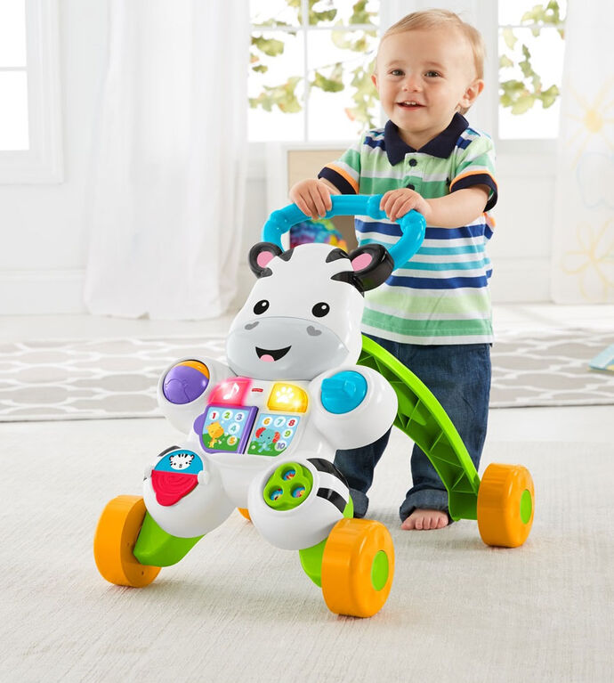 Fisher-Price Learn with Me Zebra Walker - French Edition