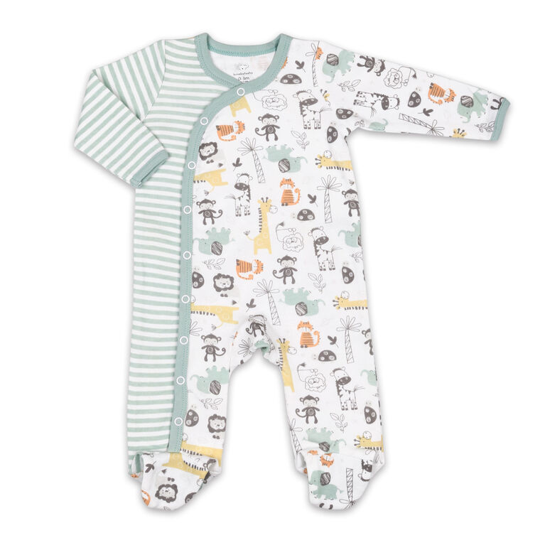 Koala Baby Sleeper - Retro Animal Allover Print, Preemie