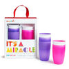 Munchkin- It's A Miracle Cup Gift Set - Pink/Purple - English Edition