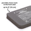 Diono Angle Adjuster Car Seat Leveler, Car Seat Wedge Cushion, Provides More Legroom For Rear-Facing Car Seats