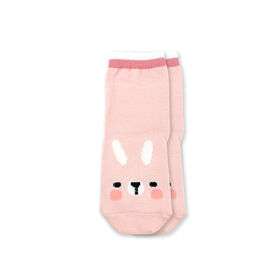 Chloe + Ethan - Baby Socks, Apricot Bunny, 0-6M