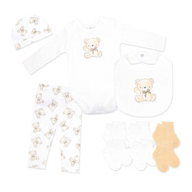 Rock a Bye Baby Ensemble de 10 pièces : Ours blanc