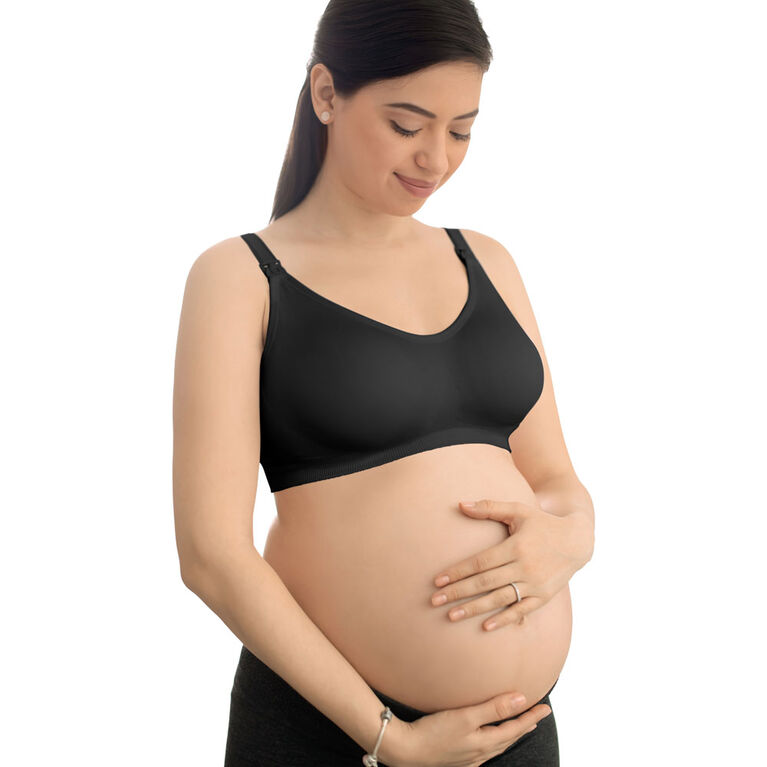 Medela Maternity and Nursing Ultimate BodyFit Bra, Small - Black