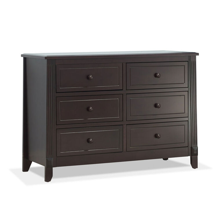 Sorelle Berkley 6 Drawer Dresser Espresso Babies R Us Canada