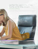 Oreiller de massage Shiatsu avec chaleur de Sharper Image - Jaune.