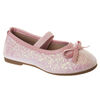 Laura Ashley Ballet Flats Pink Glitter Size 7