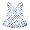 Ensemble de robe 2 pièces Baby Mode : bleu floral 12 mois