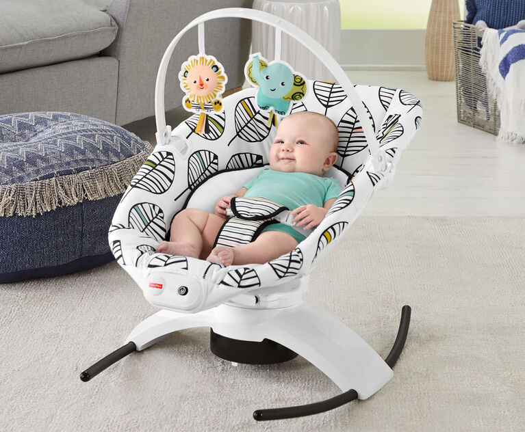 FisherPrice 2in1 Soothe 'n Play Glider Plus Falling Leaves R Exclusive Babies R Us Canada