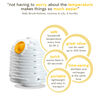 yoomi Feeding System - 8oz Easy-Latch™ Bottle with 2 Warmer and Quick Pod Recharger