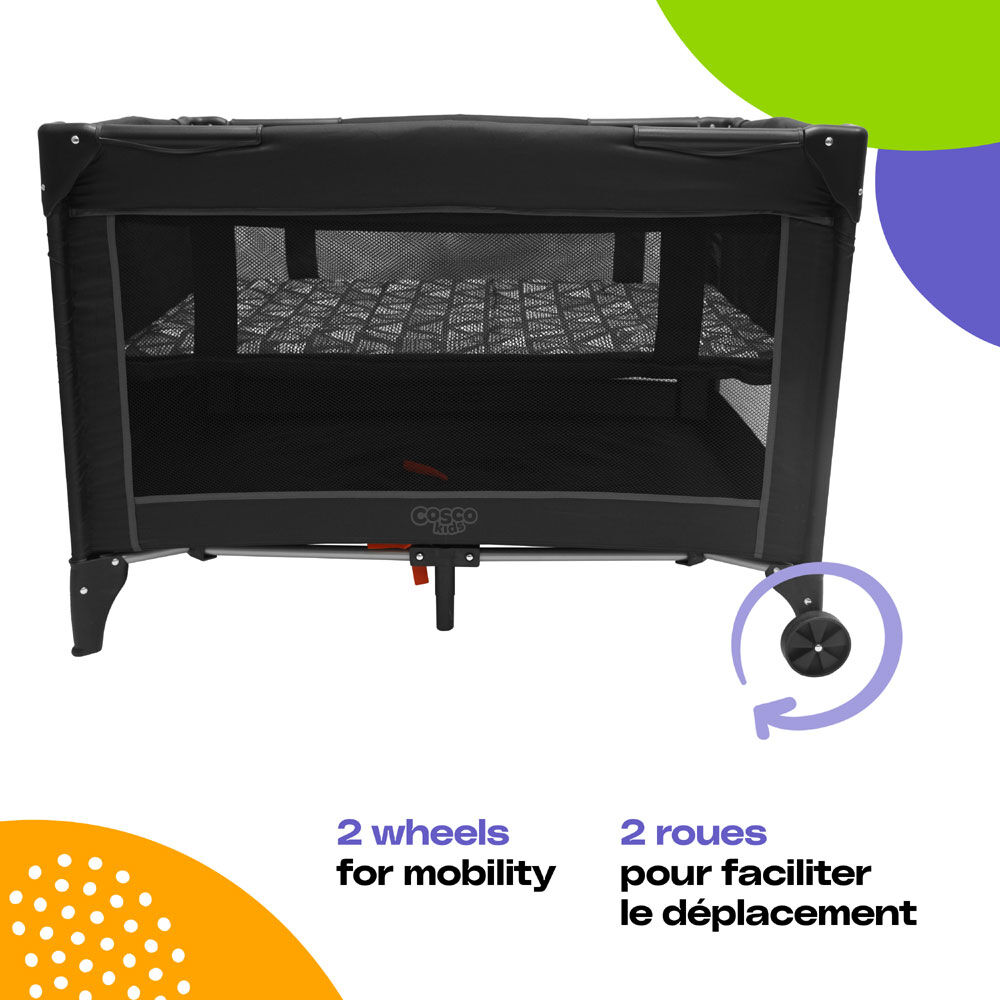 COSCO Funsport Deluxe Playard Black Babies R Us Canada