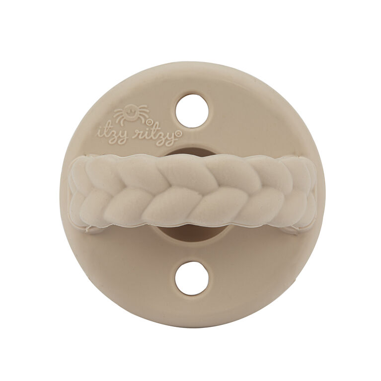 Itzy Ritzy Sweetie Soother 2pk - Toast and Buttercream