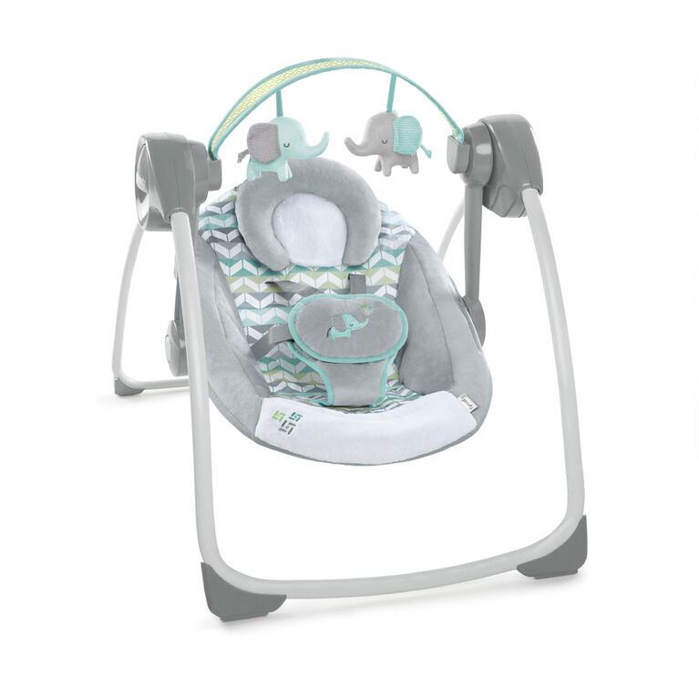 Ingenuity Comfort 2 Go Portable Swing - Jungle Journey