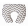 Jolly Jumper Coussin d'allaitement Baby Sitter - Chevrons Gris.