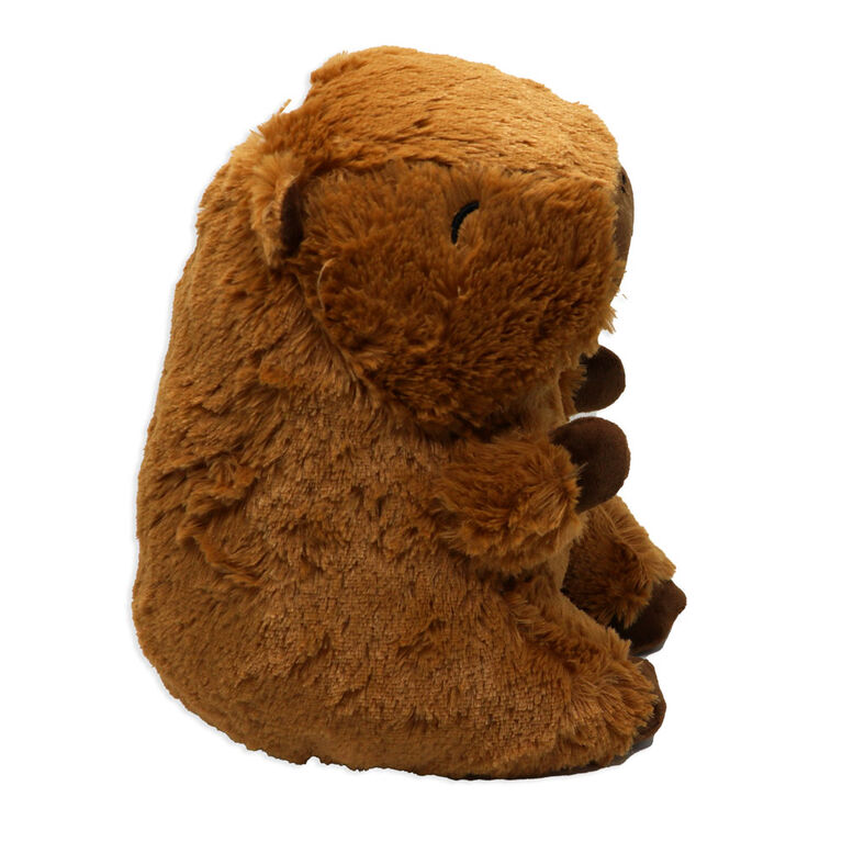Plushies by Baby Mode Plush Tan Capybara Toy- 11"
