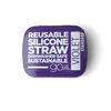 Silikids - Single Reusable Silicone Straw with Case