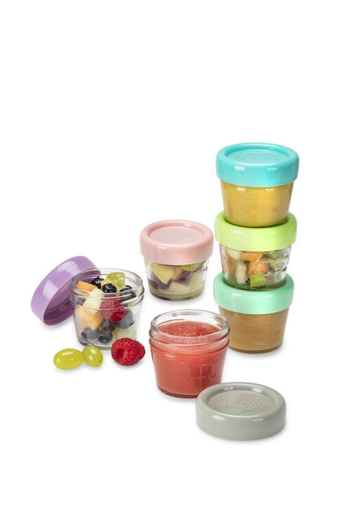 Glass Containers 4 Oz 6 Pack