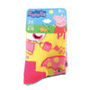 Eone - Girls 3 Pack Crew Sock - Peppa Pig, Assorted, 2-6 Year