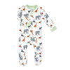 Baby Mode Interlock Coverall: Safari