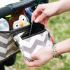 Skip Hop - Fourre-tout pour poussette Grab & Go - chevron.