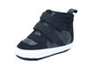 First Steps Black Course Canvas High Top Sneakers Size 2, 3-6 months
