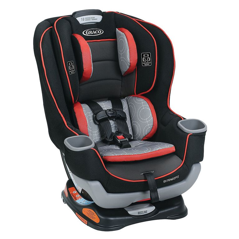 Graco Extend2Fit Convertible Car Seat - Solar - R Exclusive