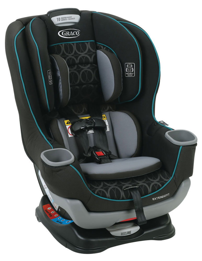 Graco Extend2Fit Convertible Car Seat Valor