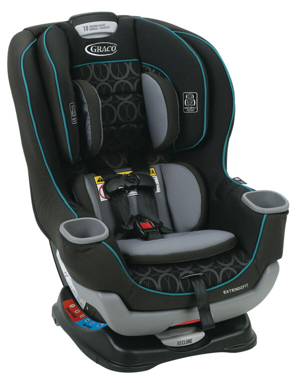 Graco Extend2Fit Convertible Car Seat - Valor