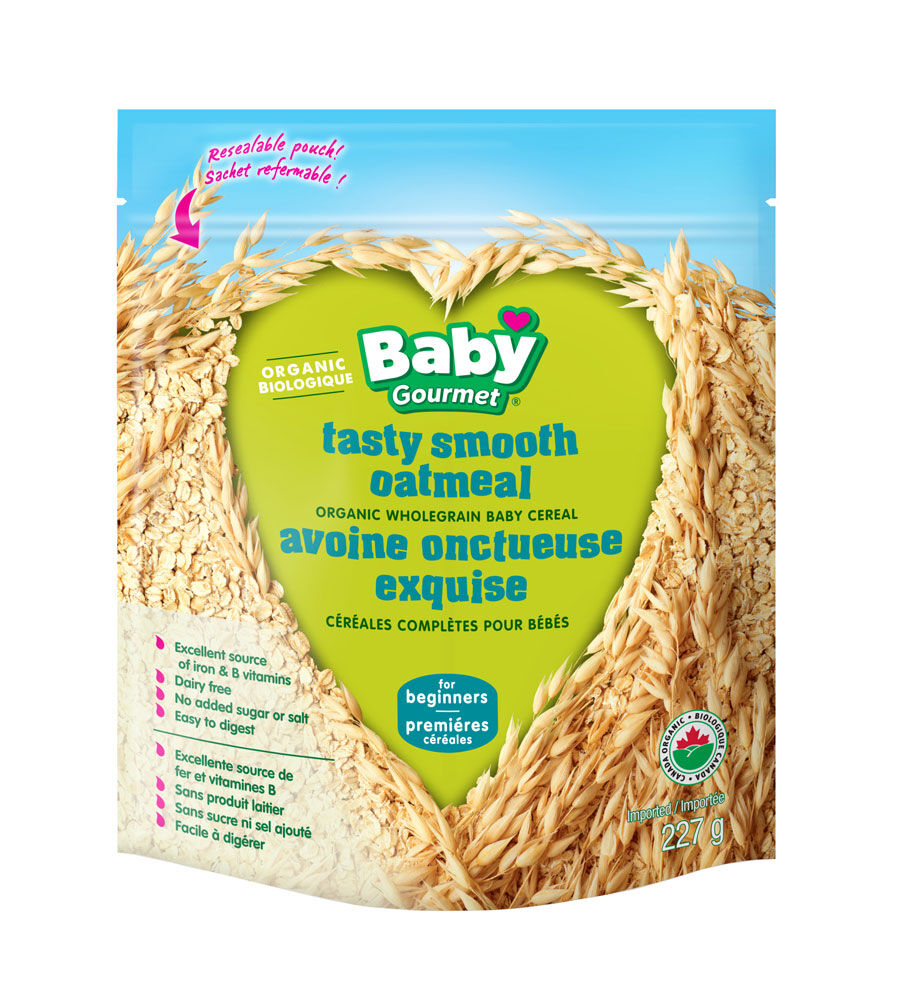 Baby gourmet top oatmeal cereal