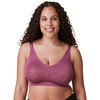 Bravado! Designs Body Silk Seamless Maternity & Nursing Bra, Berry Jacquard, Medium Full Cup