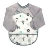 Koala Baby - 2 Pack Smock Bib Grey Safari