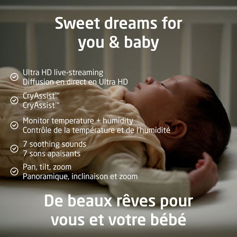 Maxi-Cosi See Pro 360° Baby Monitor & Parent Unit With CryAssist Technology