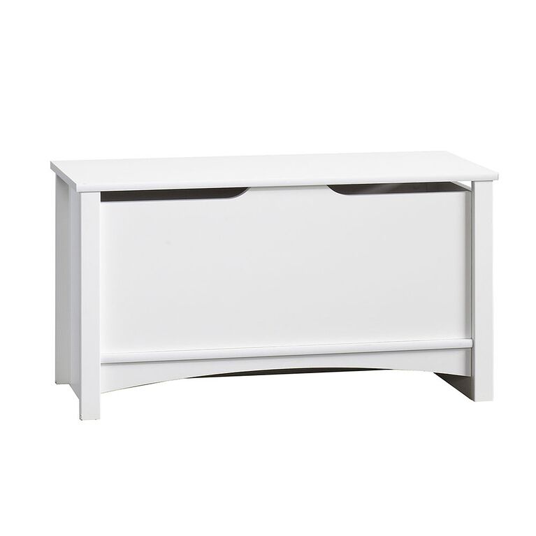 Child Craft storage chest, matte white finish