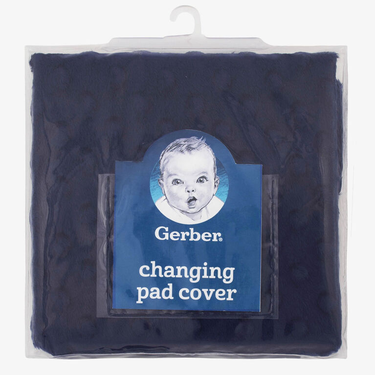 Gerber Changing Pad Cover Navy Popcorn Babies R Us Canada