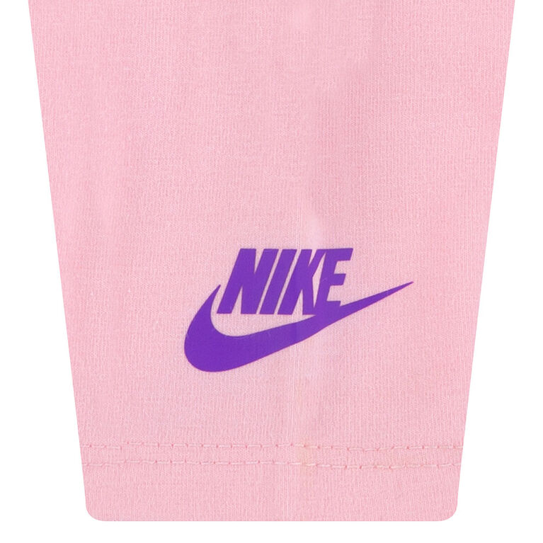 Nike Tie Dye Bodysuit and Pants Set - Pink - Size NB