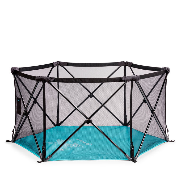 Parc suprême Pop 'n Play de Summer Infant - Aqua.