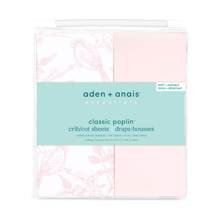 Woven Cotton Sheet - Flowers Bloom 2 Pack