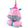 Benbat - Hooded Travel Head and Neck Support - Unicorn / Pink / 3+ Years Old