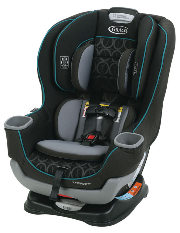 Graco Extend2Fit Convertible Car Seat - Valor