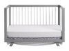 Visby 3-In-1 Gray/White Crib