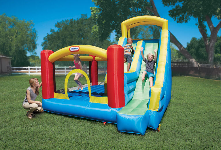 Bouncy Castle Little Tikes Jump N Double Slide Bouncer Little