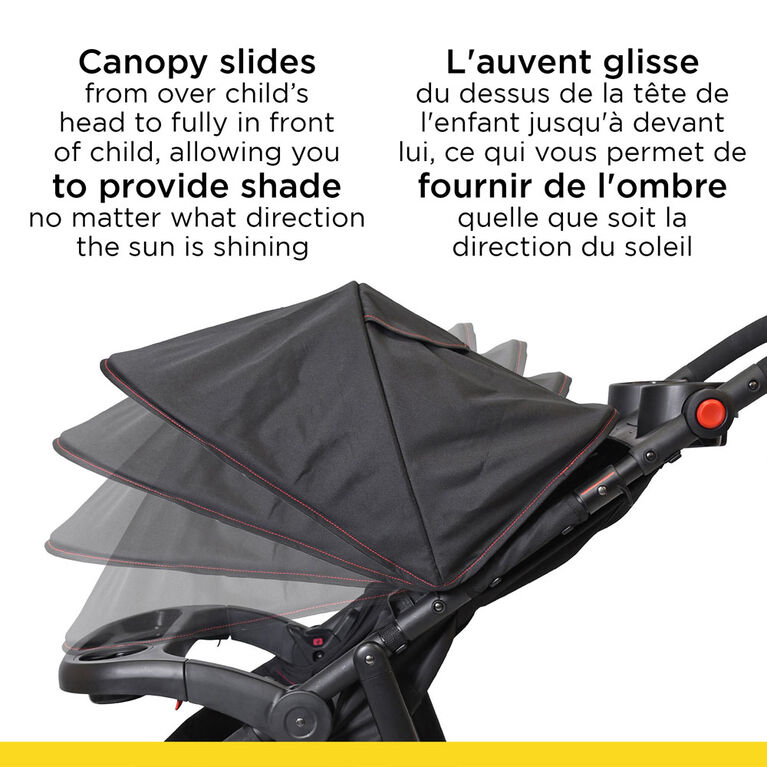 Rebel Jogging Stroller - Black/Grey