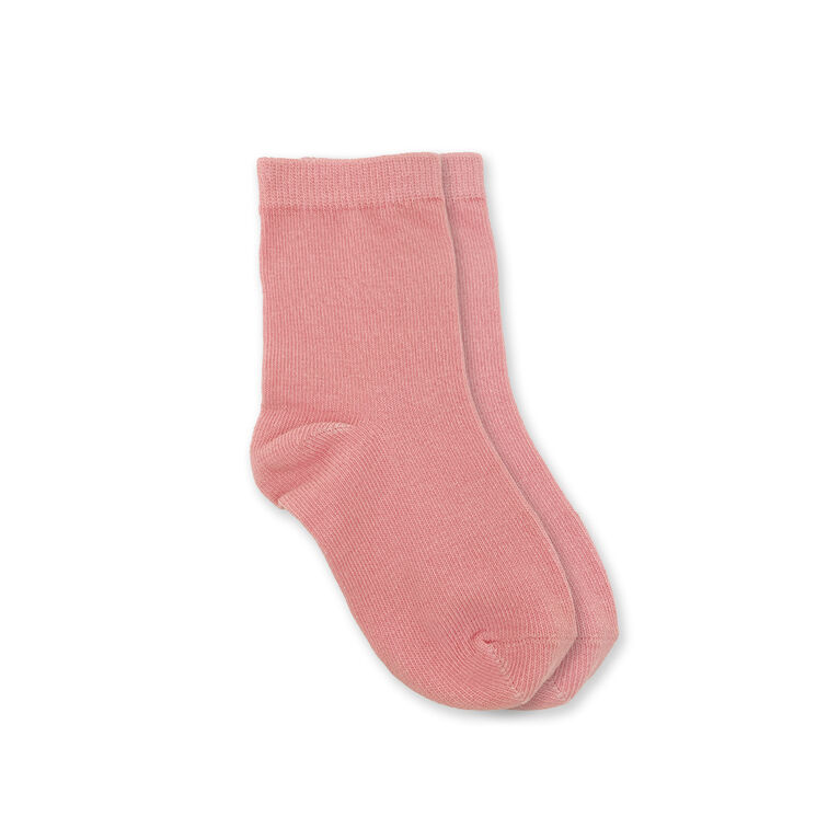 Chloe + Ethan - Toddler Socks, Apricot, 2T-3T