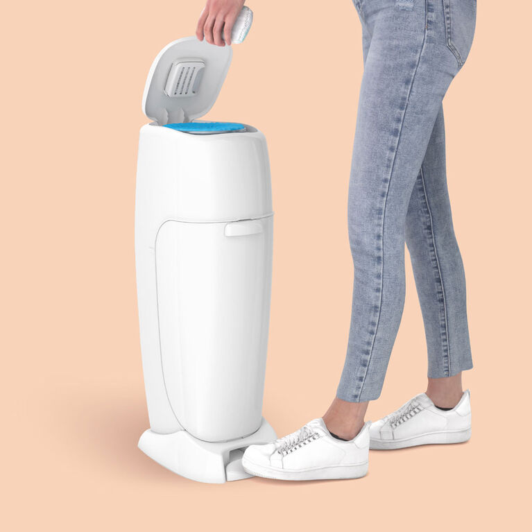 Poubelle à couches Diaper Genie Elite - Blanc