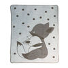 Couverture Jacquard Renard Koala Baby - Taupe/Gris