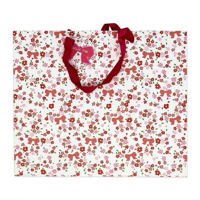 Mini Moi 5 Piece Mesh Bag Set: Blue Floral 3-6M