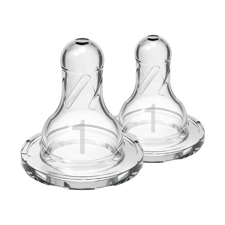 Dr. Brown's Level 1 Narrow Nipple, 2 Pack