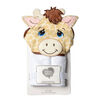 Precious Moments Brown Giraffe Hooded Towel